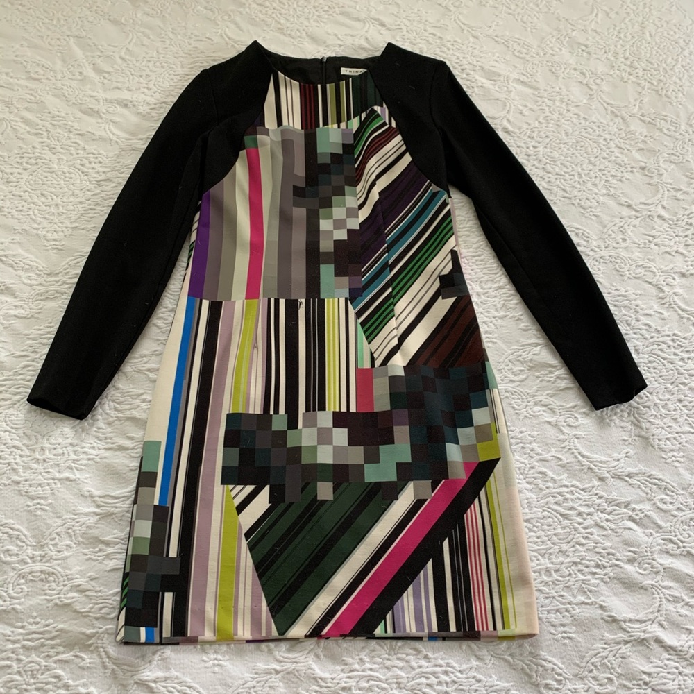 Trina Turk Ponte long sleeve Dress